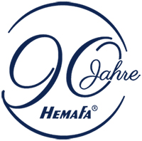 Hemafa Logo 90jahre 4c